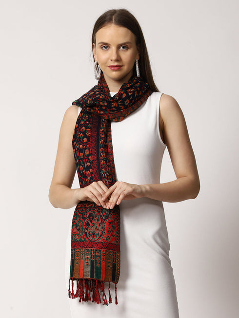 Women's Jamawar Wool Stole